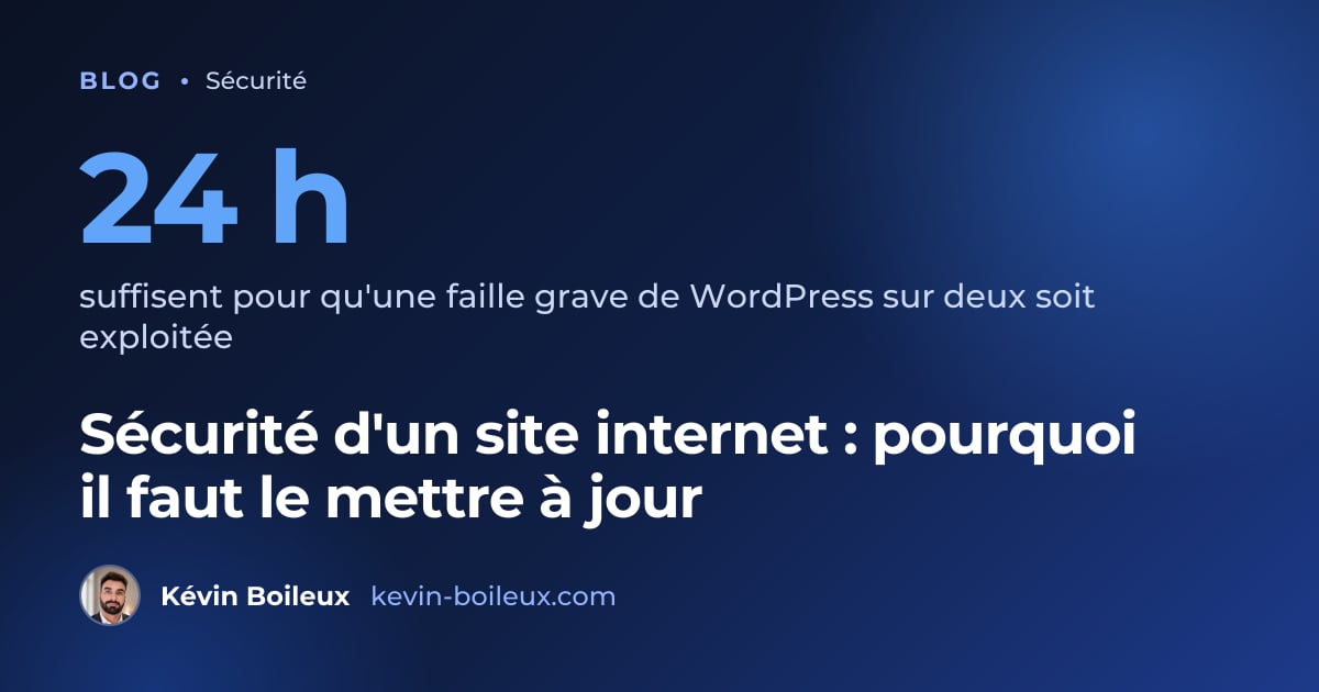 24 h suffisent pour qu'une faille grave de WordPress sur deux soit exploitée